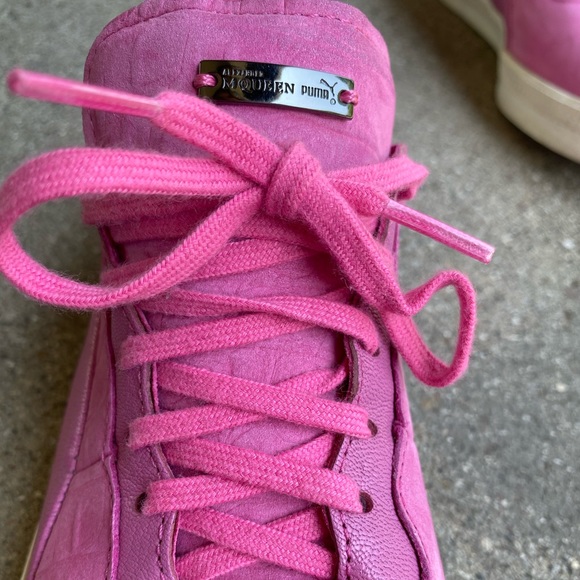 Alexander McQueen Puma Pink Sneakers - 7 - Picture 11 of 11